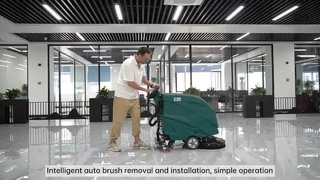 M5 Walk Behind Floor Scrubber