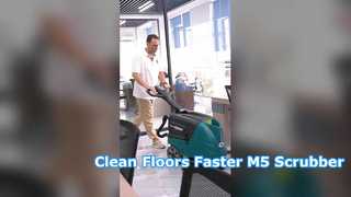 Walk Behind Floor Scrubber High Efficiency Cleaning