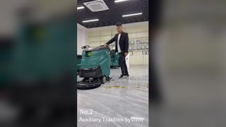 MZL F60 Floor Scrubber Commercial Cleaning Power